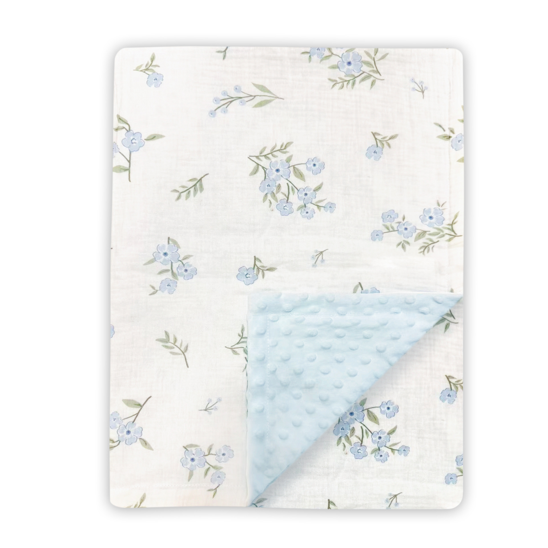 Baby Boy Nursery Quilt - Muslin Baby Blanket For Newborn Cotton