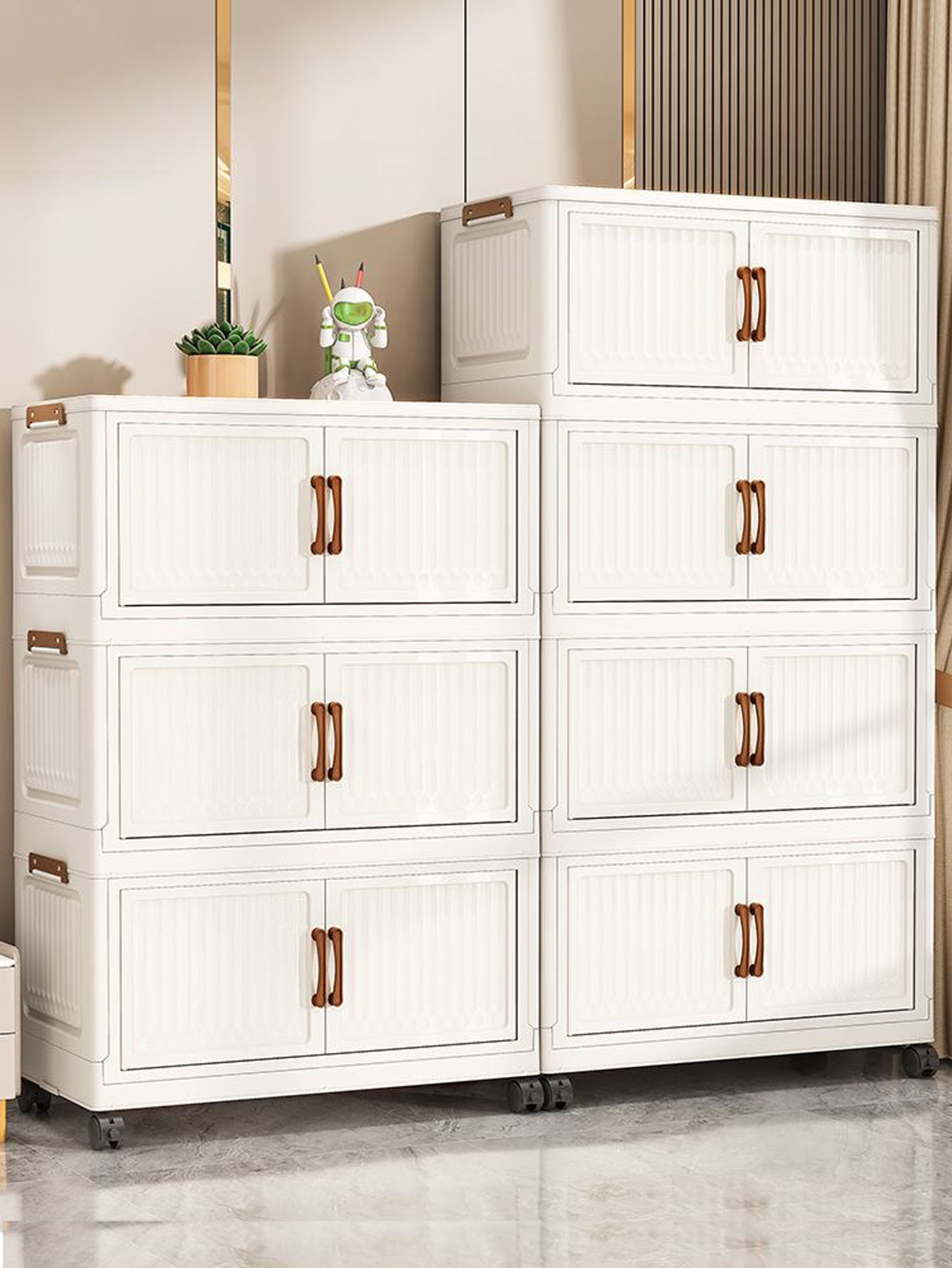 Closet Organizer Baby - Thickened Foldable Multi-layer Storage Cabinet for