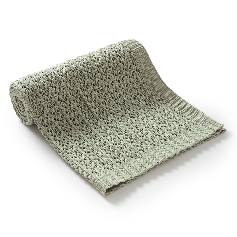 Baby Swaddle Blankets Knit 90* - đánh giá và giá Baby Boy Nursery Quilt