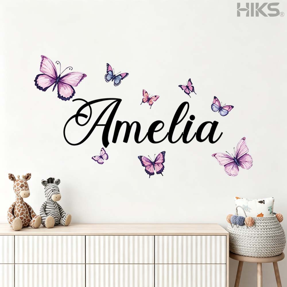 1PC Purple Butterfly Themed Cu - đánh giá và giá Baby Nursery Themes