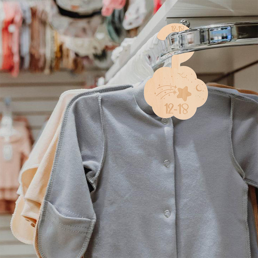 14Pcs Wooden Nursery Clothes D - đánh giá và giá Baby Nursery Themes