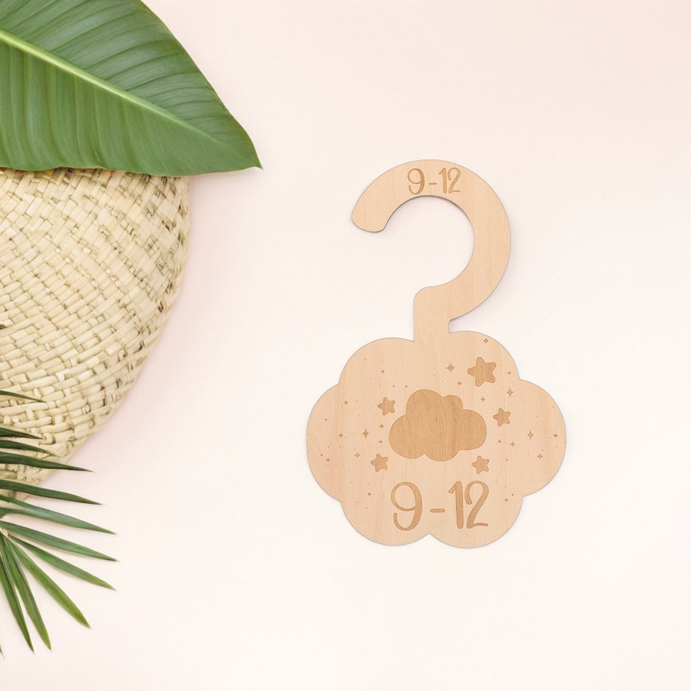 14Pcs Wooden Nursery Clothes D - đánh giá và giá Baby Nursery Themes
