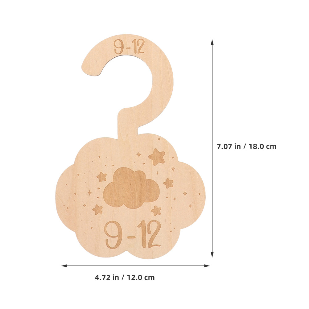 14Pcs Wooden Nursery Clothes D - đánh giá và giá Baby Nursery Themes