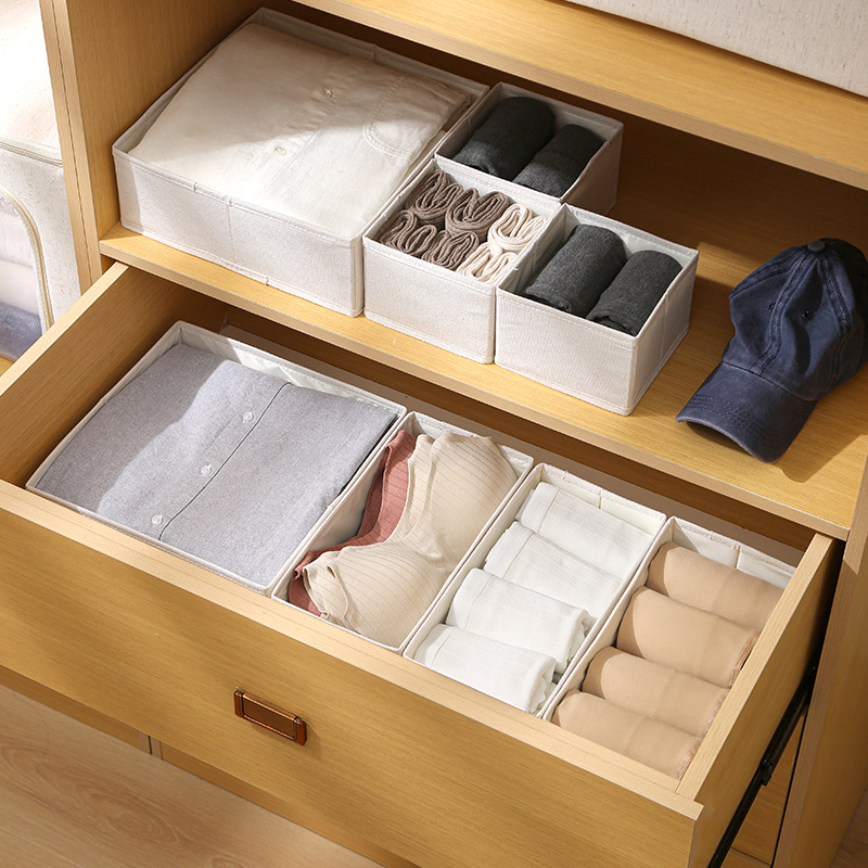 Clothes Organizer Storage Box  - đánh giá và giá Closet Organizer Baby