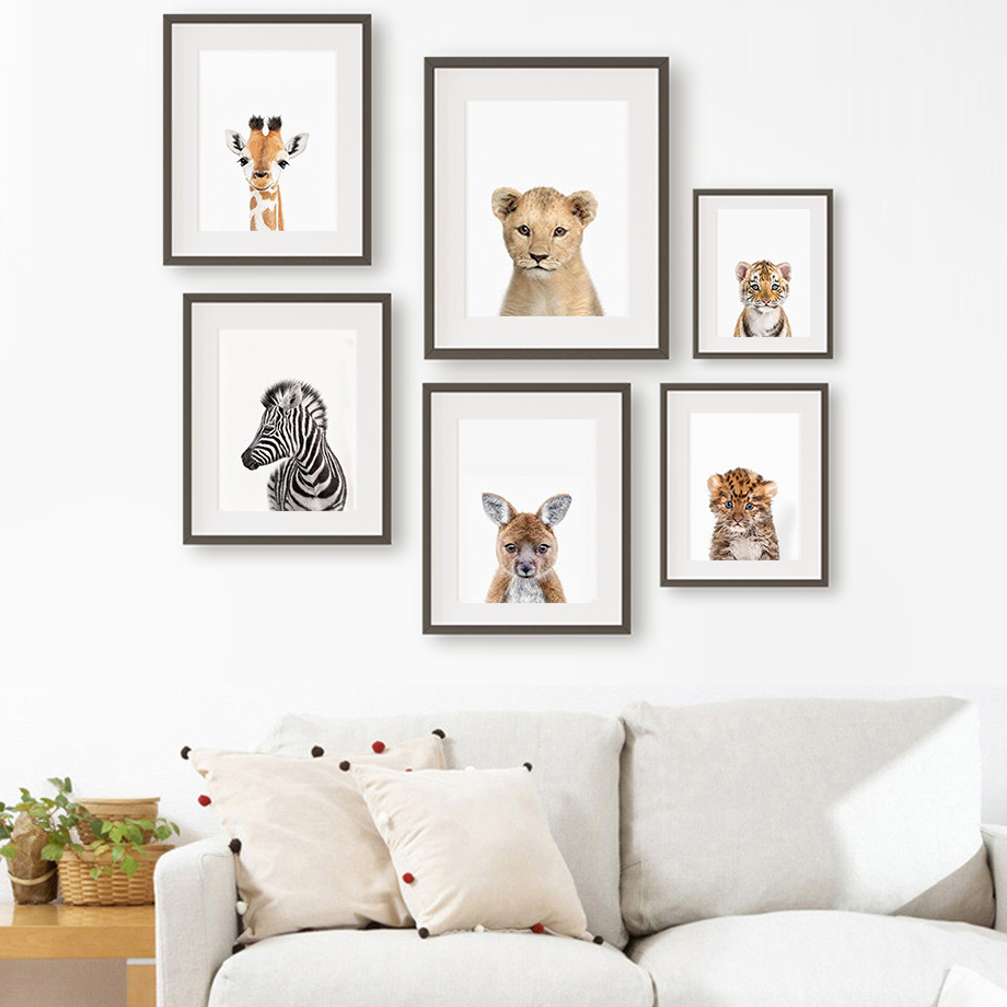 Baby Animal Nursery Wall Art P - đánh giá và giá Baby Nursery Zoo Animals