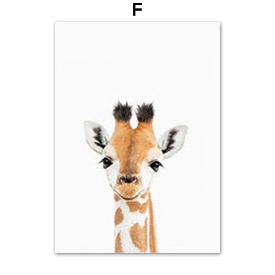 Baby Animal Nursery Wall Art P - đánh giá và giá Baby Nursery Zoo Animals