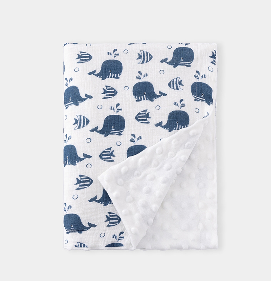 Muslin Baby Blanket For Newbor - đánh giá và giá Baby Boy Nursery Quilt