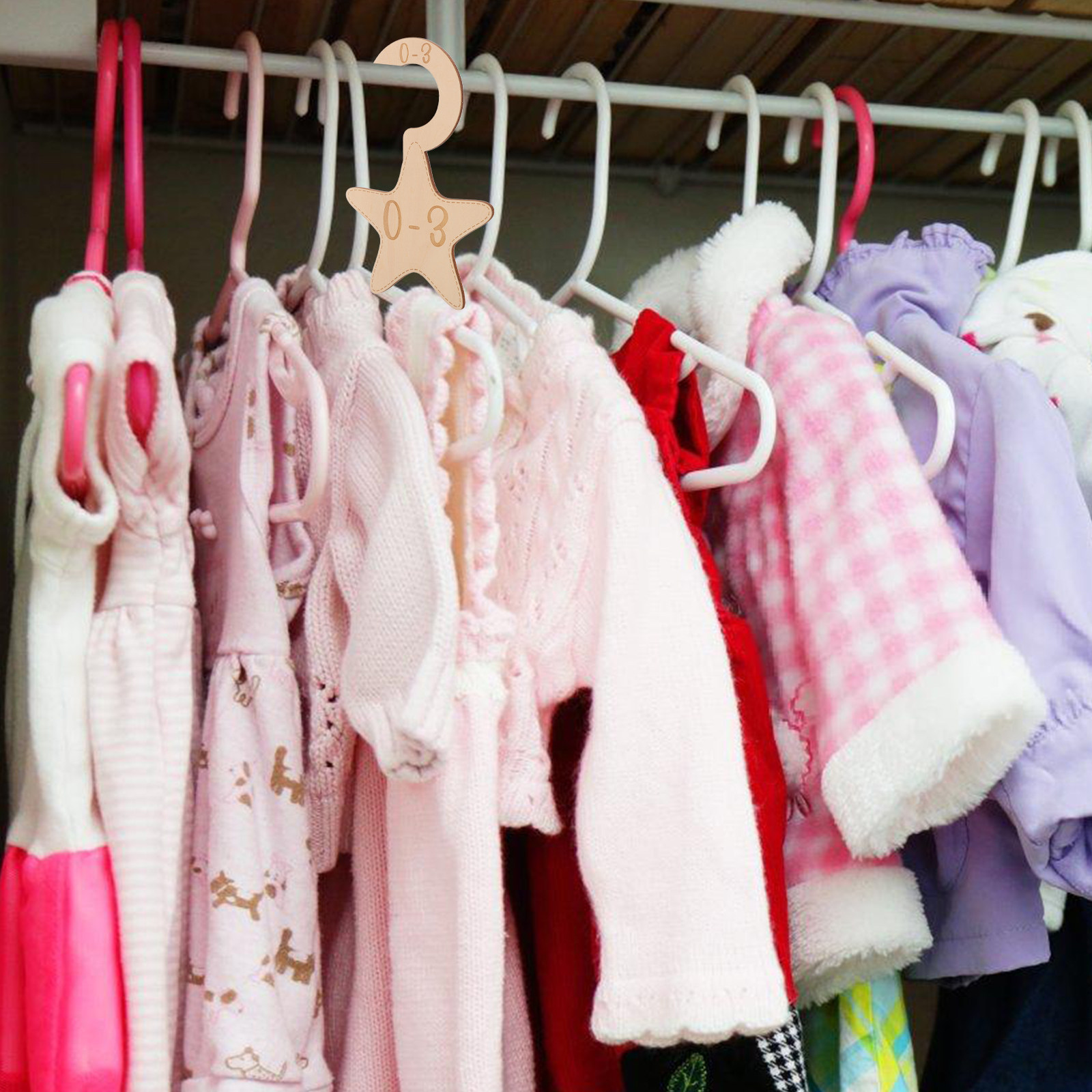 7Pcs Baby Clothes Closet Divid - đánh giá và giá Closet Organizer Baby