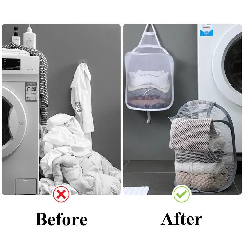Hanging Laundry Basket Foldabl - đánh giá và giá Closet Organizer Baby