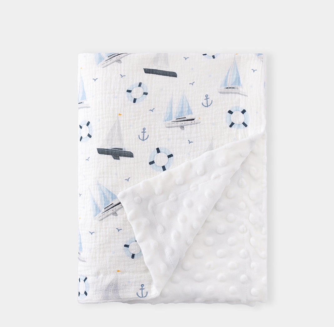 Muslin Baby Swaddle Blanket Fo - đánh giá và giá Baby Boy Nursery Quilt