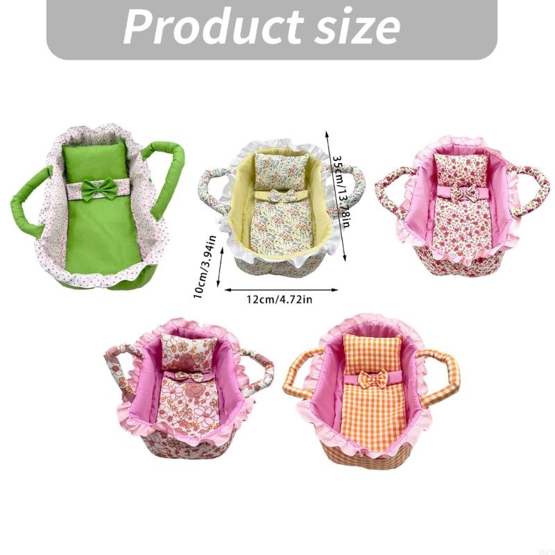 Giá đỡ búp bê Giường giỏ có gố - đánh giá và giá Baby Nursery Hamper