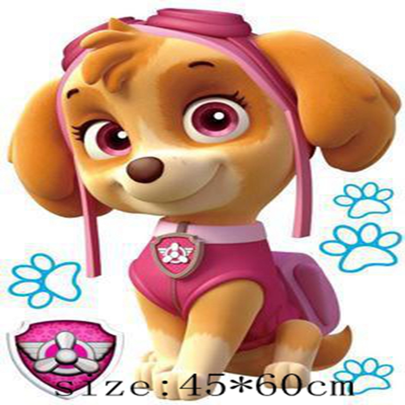 Paw Patrol Wall Stickers for K - đánh giá và giá Baby Nursery Wall Mural