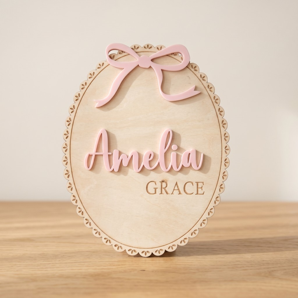 1Pc Custom Bow Lace Edge Baby  - đánh giá và giá Baby Nursery Toy