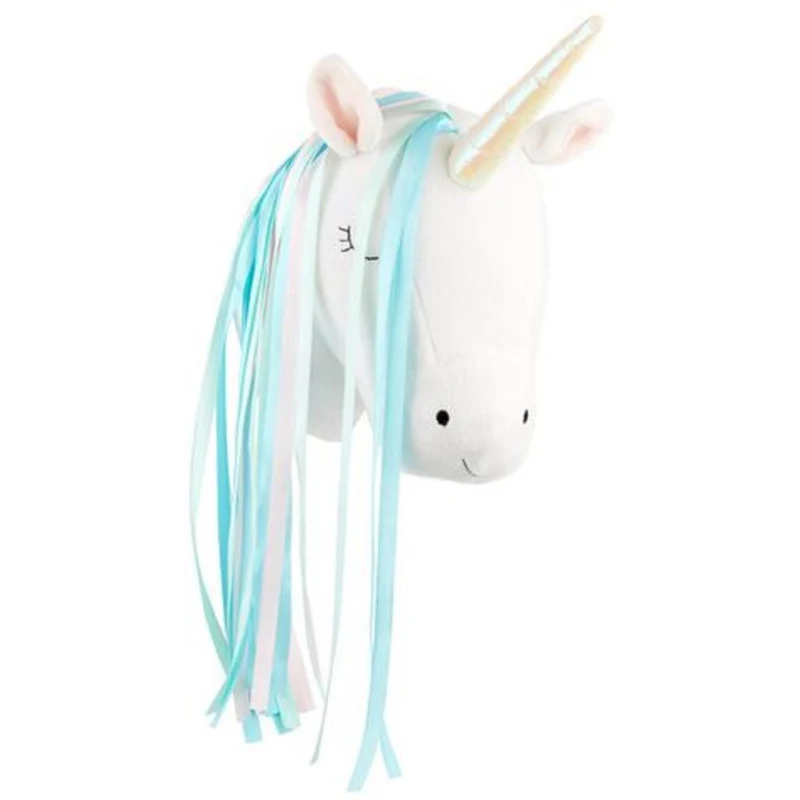 Unicorn Plush Animal Head Wall - đánh giá và giá Baby Unicorn Nursery