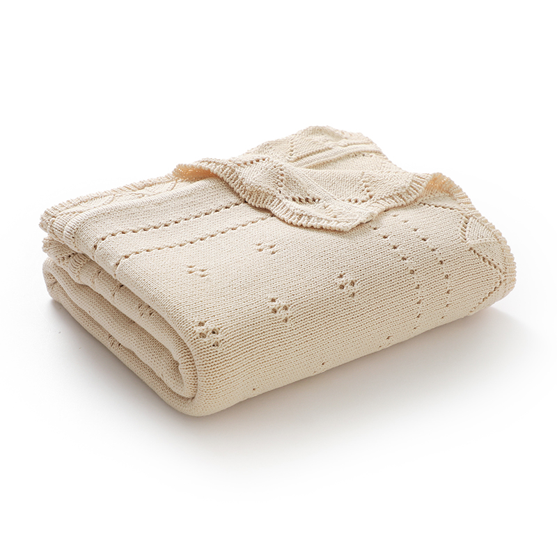 Baby Blankets Cotton Knitted 1 - đánh giá và giá Baby Boy Nursery Quilt