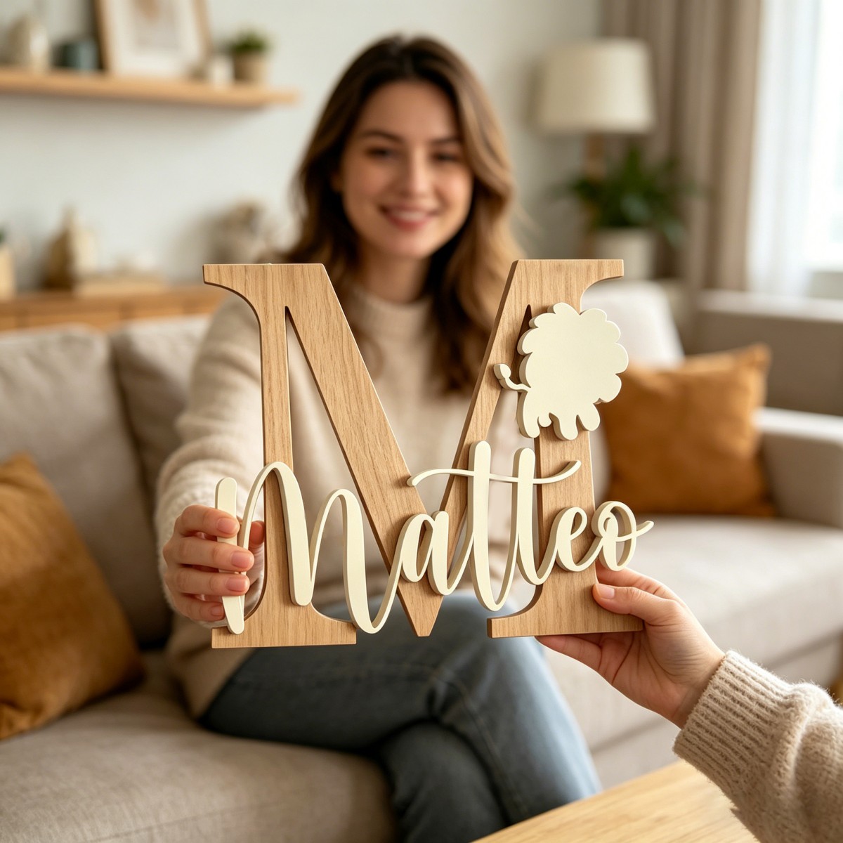 1Pc Custom Lion Name & Initial - đánh giá và giá Baby Nursery Toy
