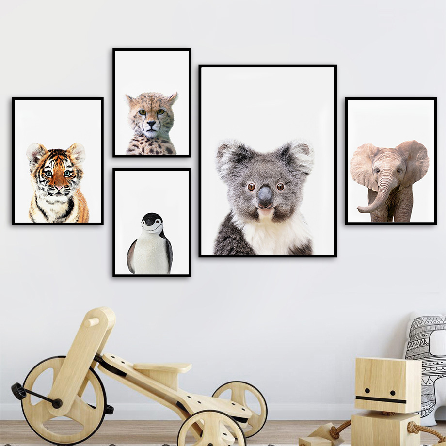 Baby Safari Animal Nursery Wal - đánh giá và giá Baby Nursery Zoo Animals