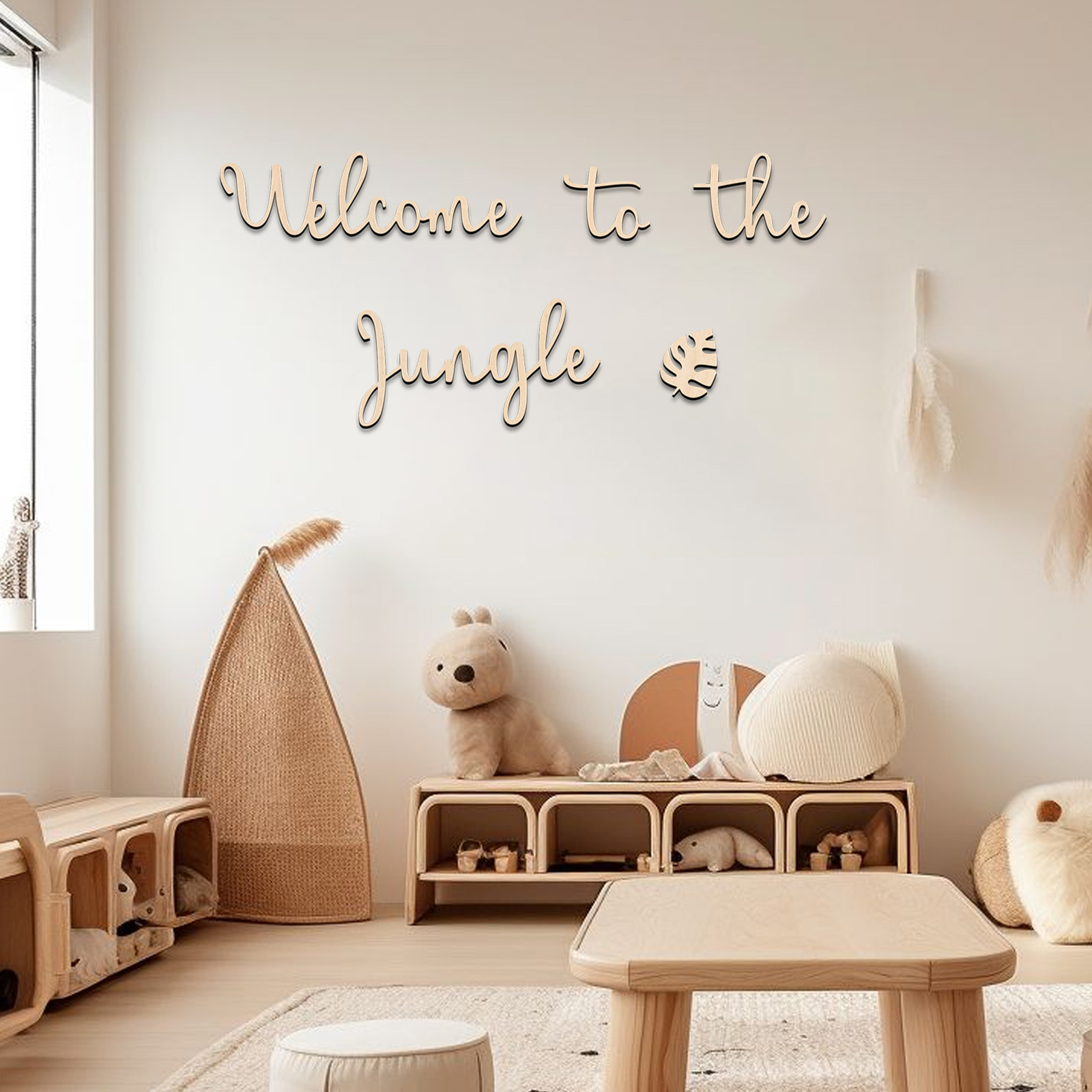 Welcome to the Jungle Wooden S - đánh giá và giá Baby Nursery Themes