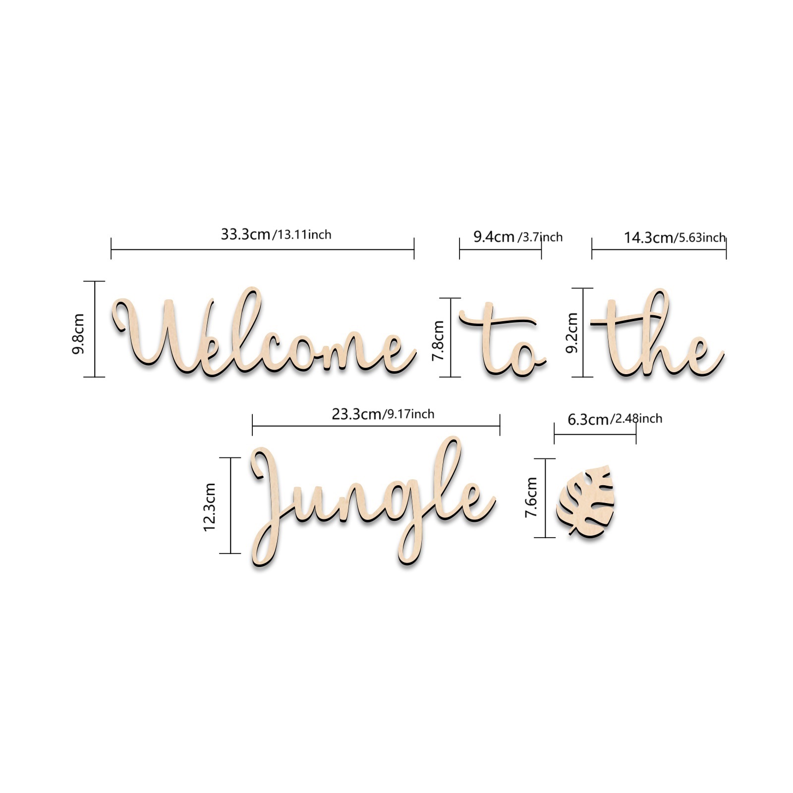 Welcome to the Jungle Wooden S - đánh giá và giá Baby Nursery Themes