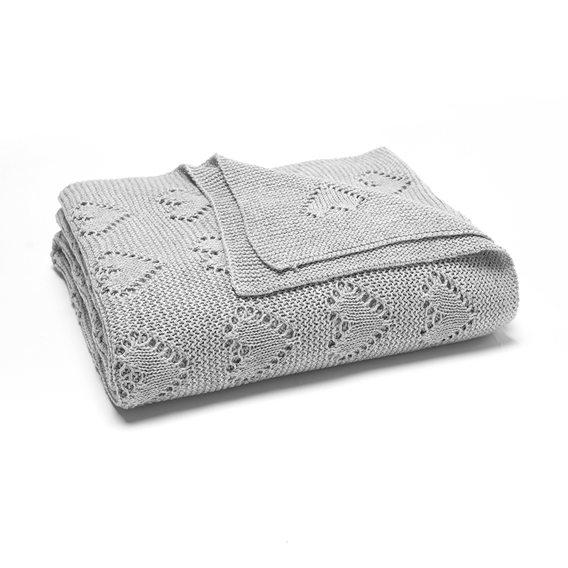 Baby Cotton Blankets Knitted N - đánh giá và giá Baby Boy Nursery Quilt