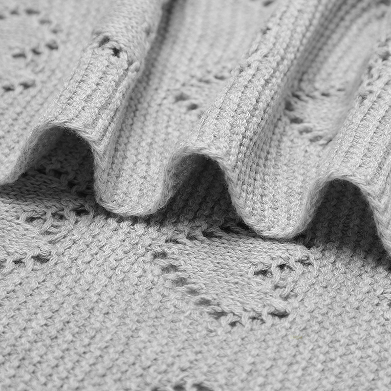 Baby Cotton Blankets Knitted N - đánh giá và giá Baby Boy Nursery Quilt