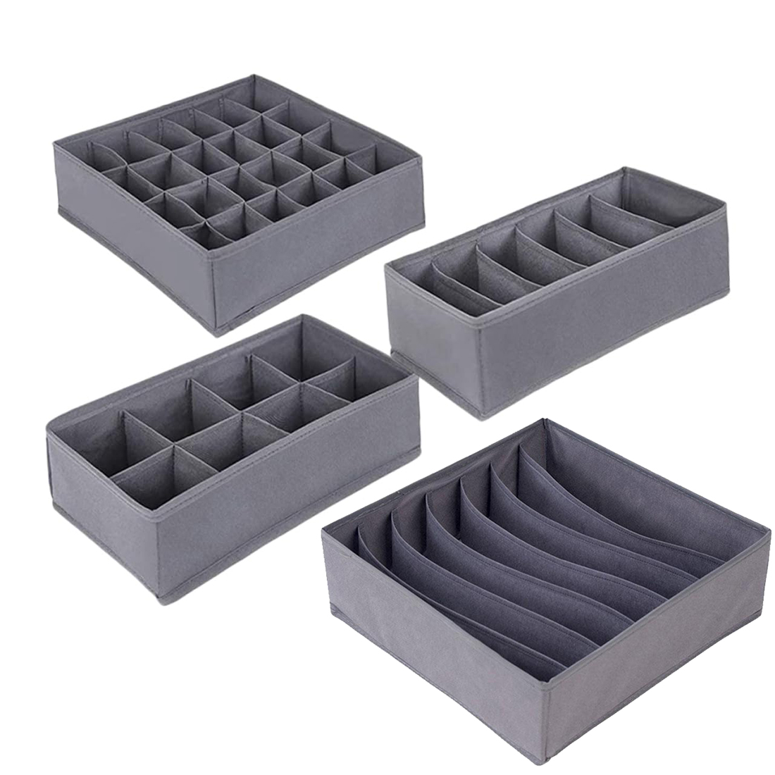 6/7/8/24 Grids Foldable Fabric - đánh giá và giá Closet Organizer Baby