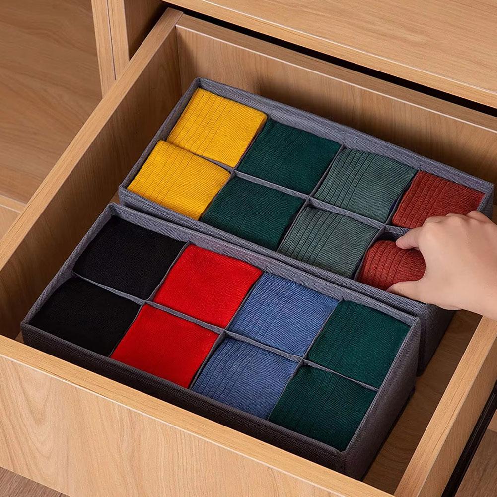 6/7/8/24 Grids Foldable Fabric - đánh giá và giá Closet Organizer Baby