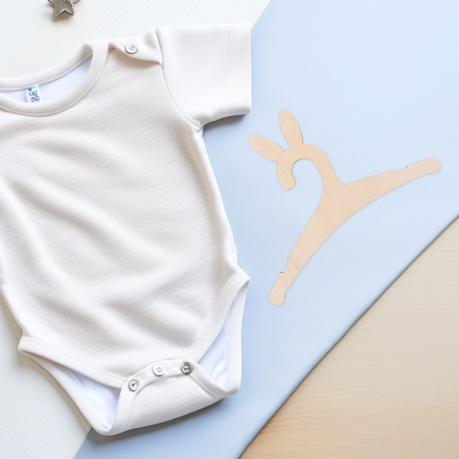 5Pcs DIY Wooden Baby Clothes H - đánh giá và giá Baby Nursery Themes